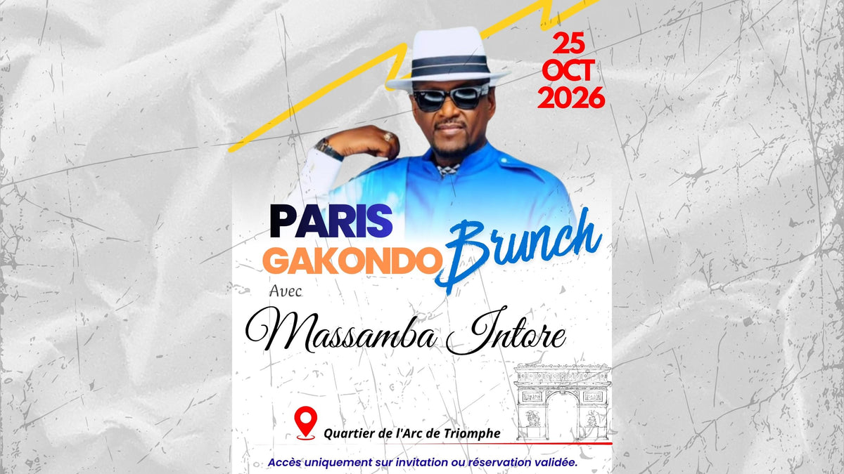 GAKONDO BRUNCH PARIS 2026 – Première édition - Arc de Triomphe