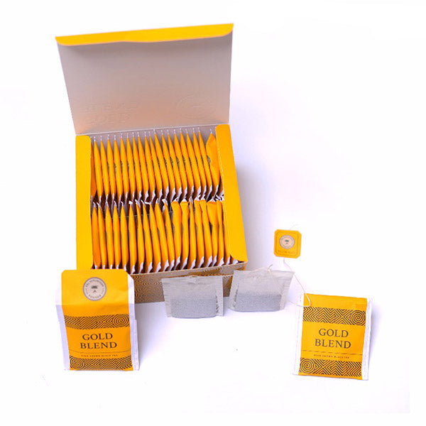 Thé noir Gold Blend | Thé des montagnes du Rwanda | 50 sachets