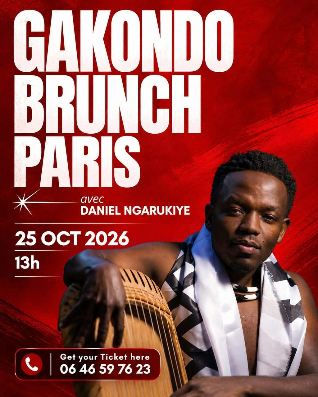 GAKONDO BRUNCH PARIS 2026 – Première édition - Arc de Triomphe