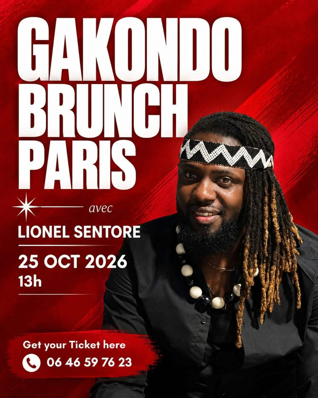 GAKONDO BRUNCH PARIS 2026 – Première édition - Arc de Triomphe