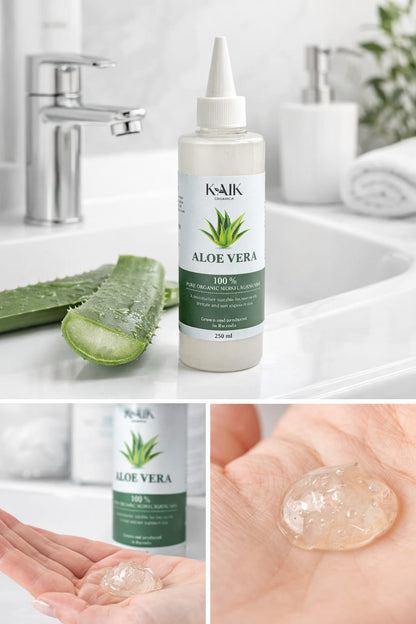 Crema hidratante 100% Aloe Vera – Cuidado natural multiusos (250ml)