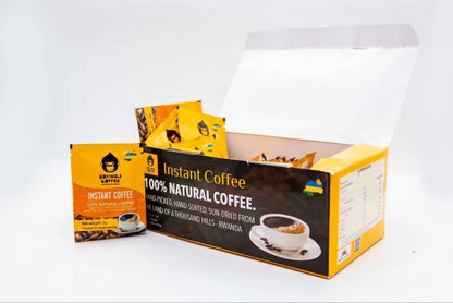 ☕ 2g x 50 Sobres de Café Instantáneo Gorilla’s Coffee – Ruanda