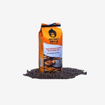 Café Gorilla du Rwanda, 100% Arabica Bourbon