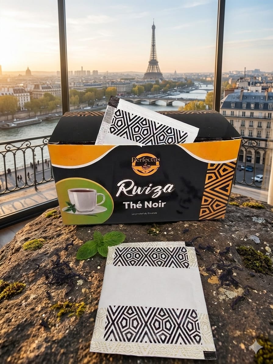 RWIZA Thé Noir du Rwanda - 25 sachets