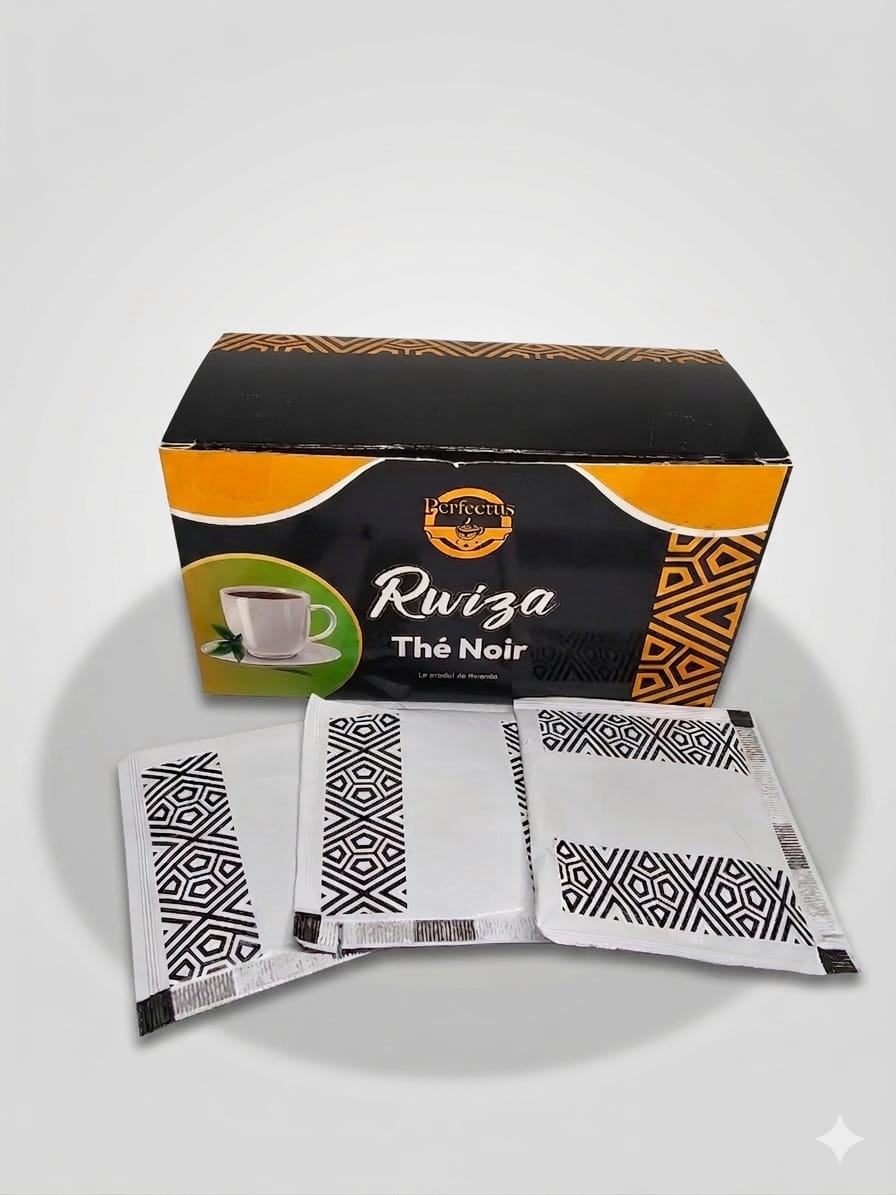 RWIZA Thé Noir du Rwanda - 25 sachets