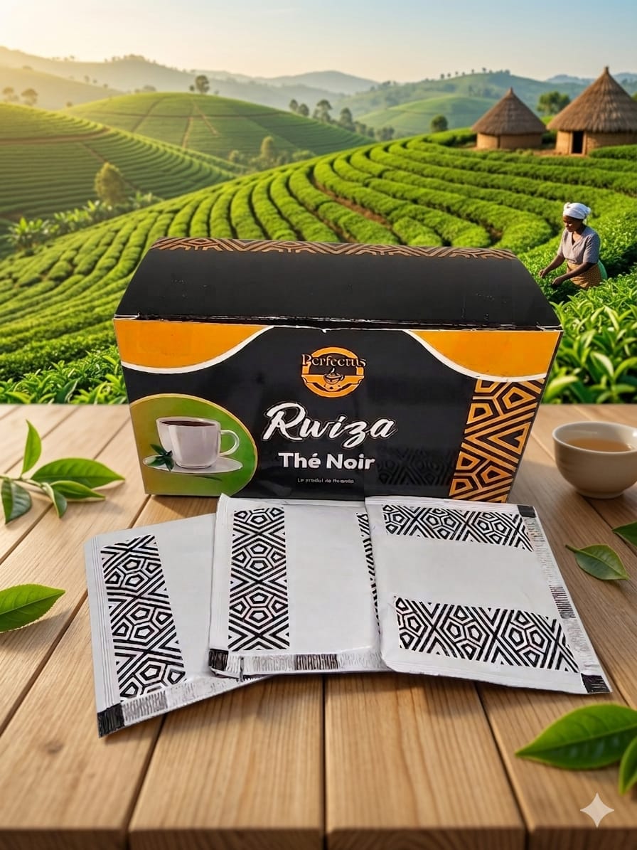 RWIZA Thé Noir du Rwanda - 25 sachets