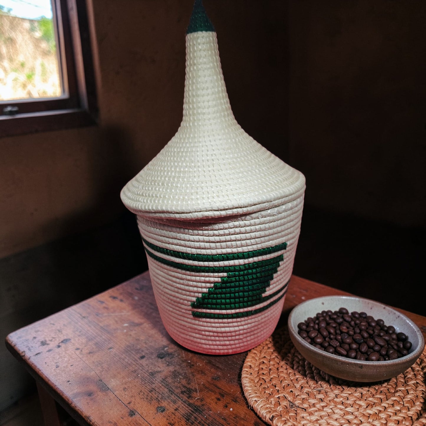 UDUSEKE – Paniers artisanaux (Lots de 4)
