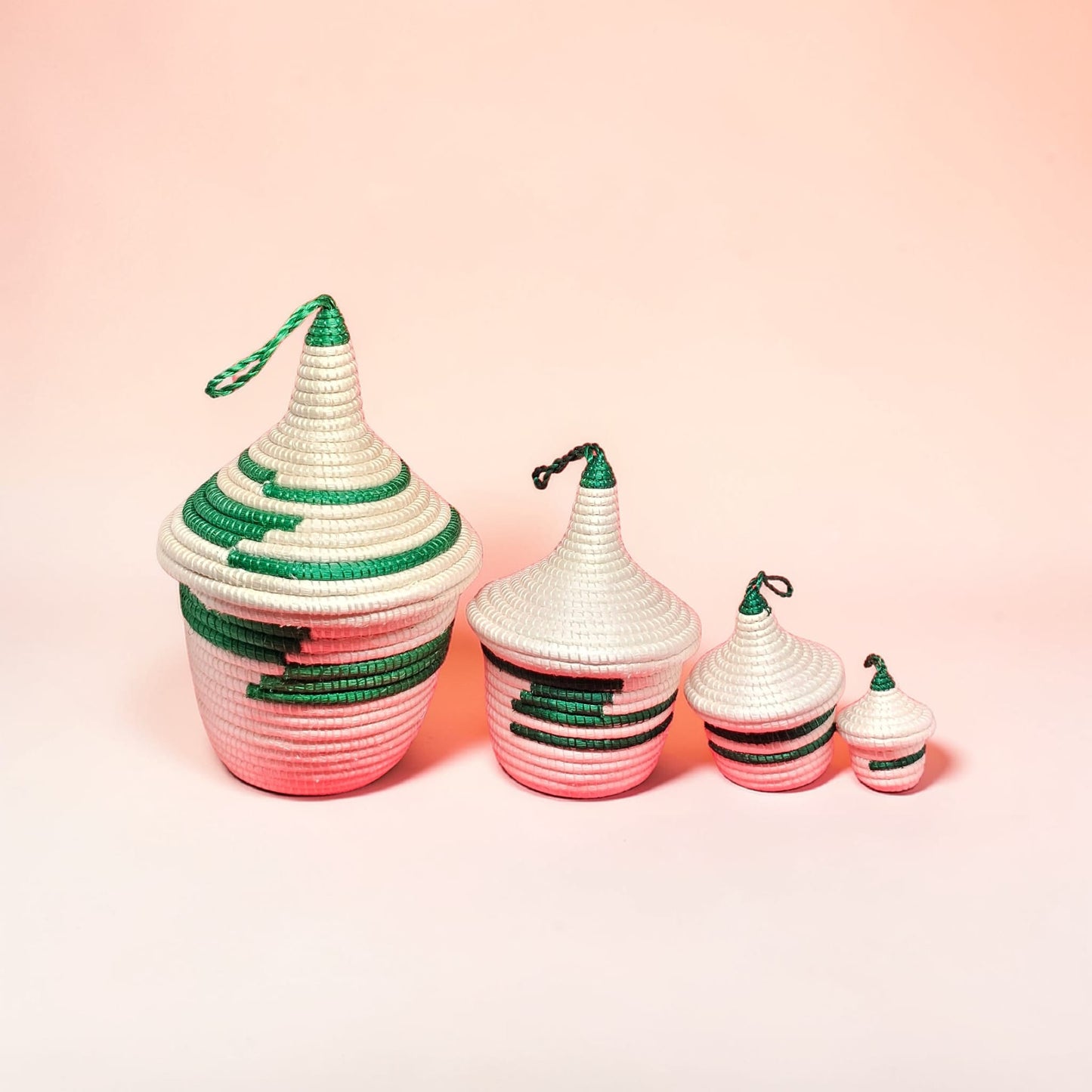 UDUSEKE – Paniers artisanaux (Lots de 4)
