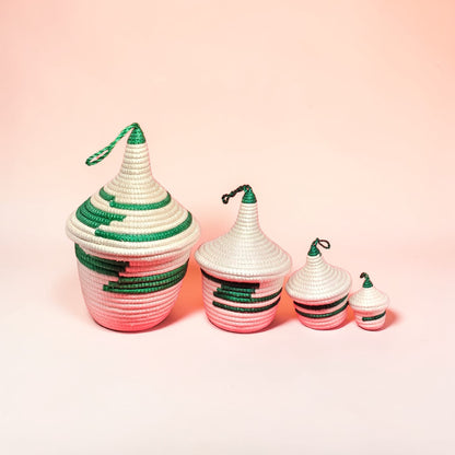UDUSEKE – Paniers artisanaux (Lots de 4)